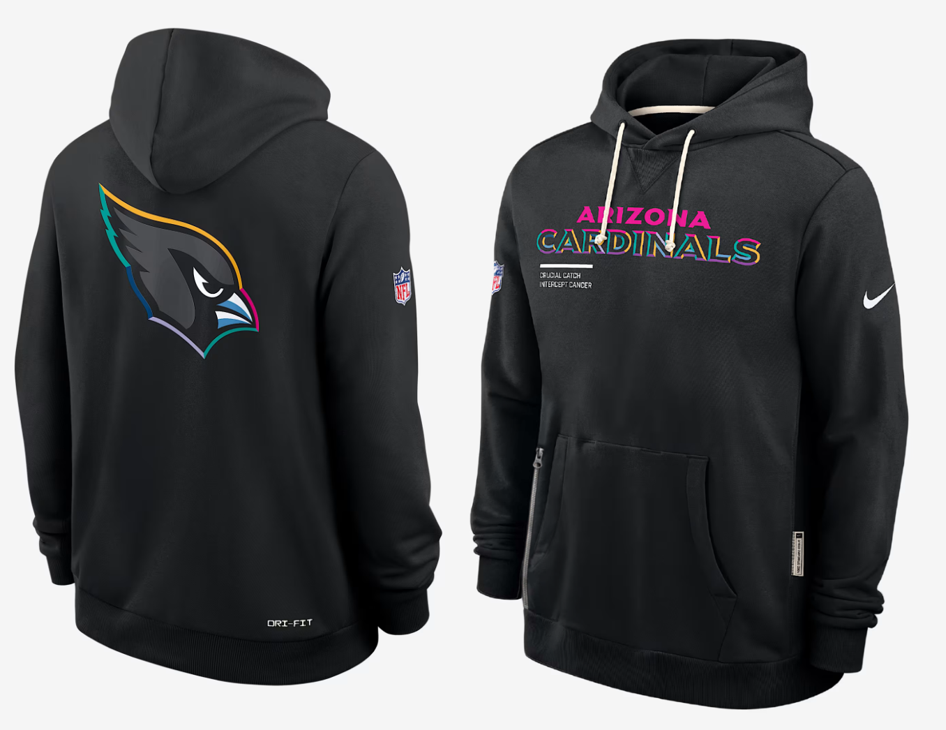 Men Arizona Cardinals black 2025 Nike NFL hoodie